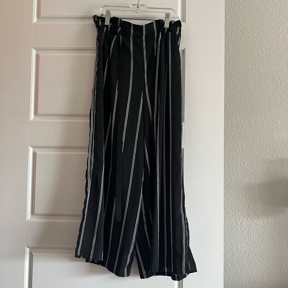 Flowy striped pants